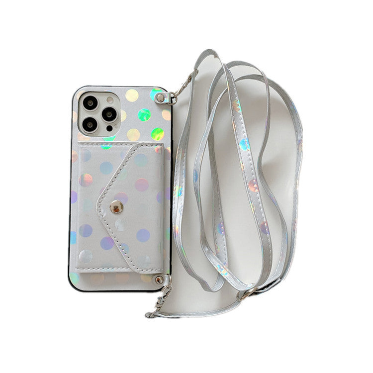 Diagonal Card Mobile Case - Durable, Full Protection