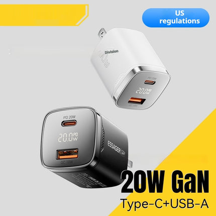 Series 20W Fast Charging Travel Charger with Digital Disp