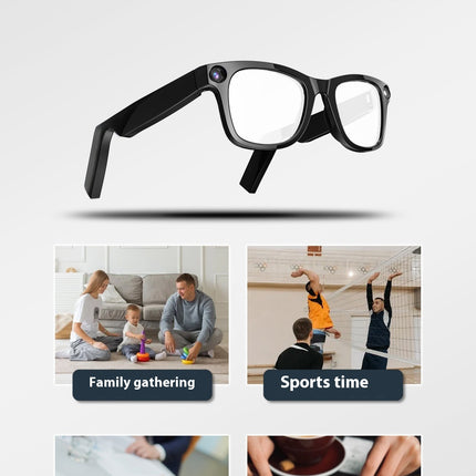AI Smart Camera Glasses – HD Video & Voice Control Glasses