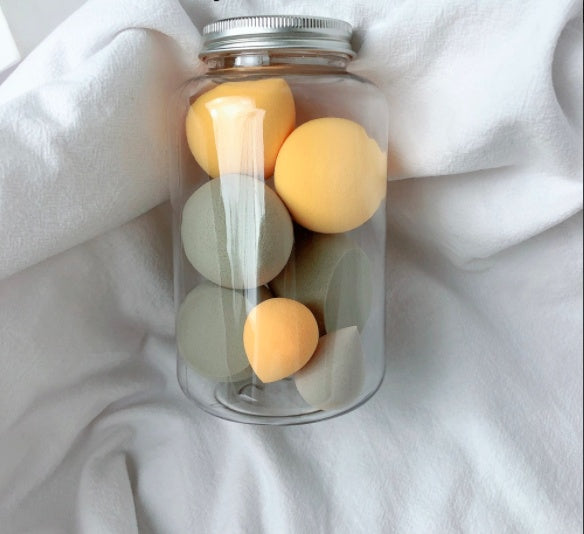 Set of 7 Beauty Eggs - Versatile Makeup Application Tools