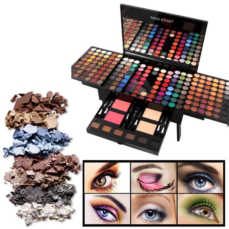 180-Color Piano Makeup Palette with Eyeshadow & Blush