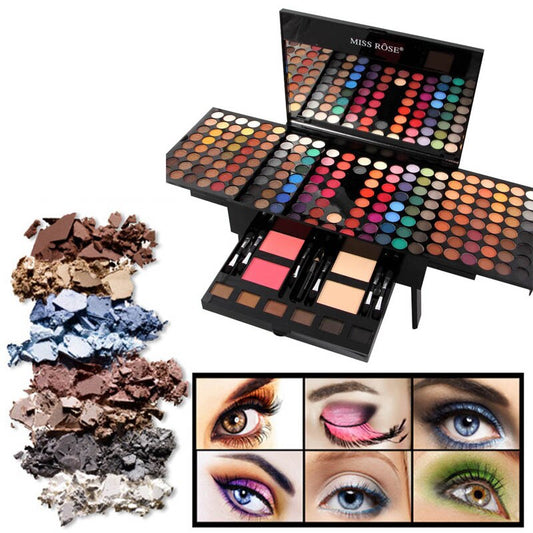 180-Color Piano Makeup Palette with Eyeshadow & Blush