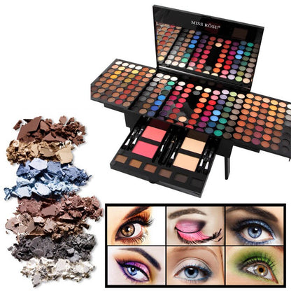 180-Color Piano Makeup Palette with Eyeshadow & Blush