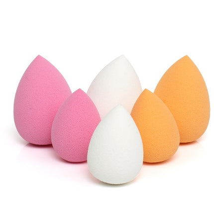 Wet and Dry Water Drop Sponge Puff - Soft, Versatile Make