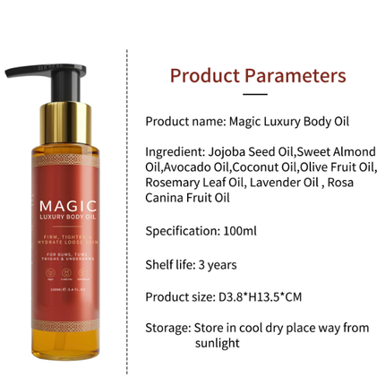 Magic Body Oil – Nourishing Hydrating Skin Care Oil