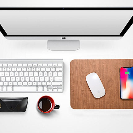 Wooden Wireless Charger with Fast Charging & Eco-Friendly