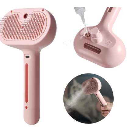 Pet Hair Spray Brush – Easy Grooming & Fur Removal Tool