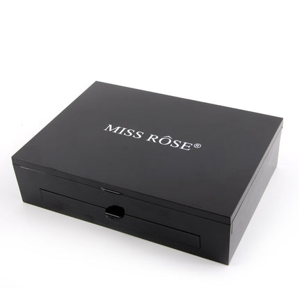 Blush Make-Up Box with Mirror & Blush Brush Included