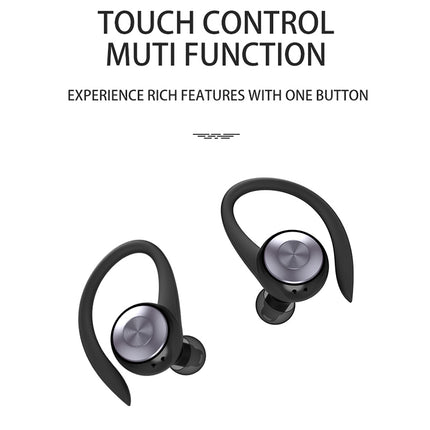 Sport Headphones Bluetooth V5.0, Noise Cancelling, Sweatproof