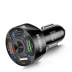 4 USB - Black