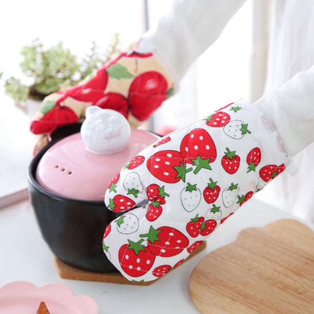 Creative Kitchen Non-Slip Heat-Resistant Safety Gloves