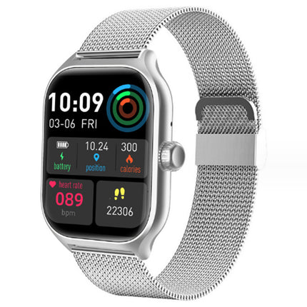 Bluetooth Smart Watch - Full Touch Screen, Heart Rate Monitor