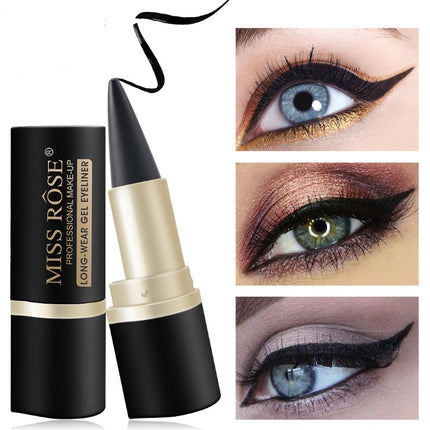 Waterproof Black Eyeliner Pen - Smudge-Proof & Long-Lasti
