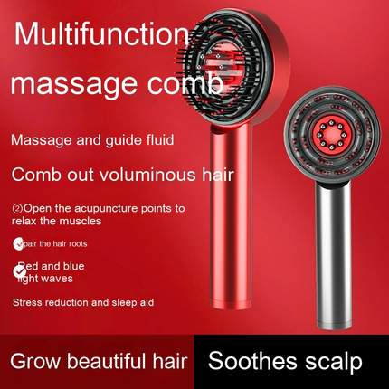 Scalp Massager Comb – Ergonomic Head Massage Brush for Stress Relief