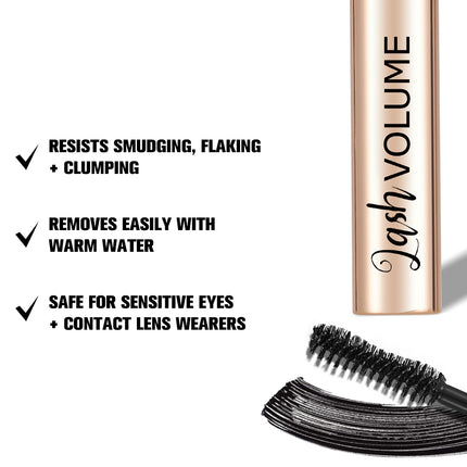 PHOFAY Volumizing Mascara - Long-Lasting, Clump-Free Formula