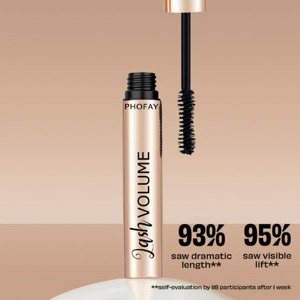 PHOFAY Volumizing Mascara - Long-Lasting, Clump-Free Formula