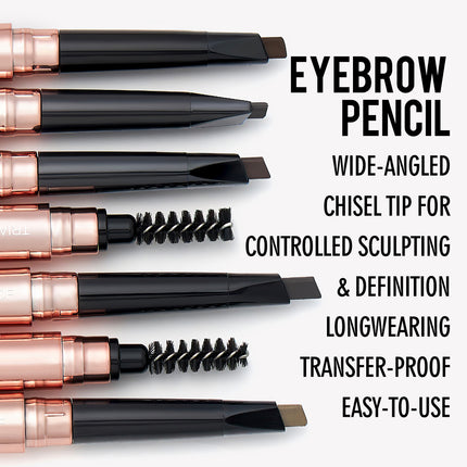 PHOFAY Triangular Eyebrow Pencil - Waterproof & Long-Lasting Formula