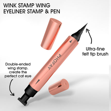 PHOFAY Double Head Liquid Eyeliner - Waterproof & Smudge-Proof