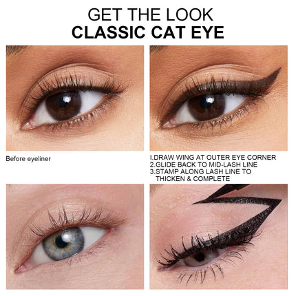 PHOFAY Double Head Liquid Eyeliner - Waterproof & Smudge-Proof