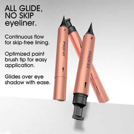 PHOFAY Double Head Liquid Eyeliner - Waterproof & Smudge-Proof