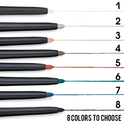 PHOFAY Waterproof Colorful Eyeliner Set - Long-Lasting, Smudge-Proof