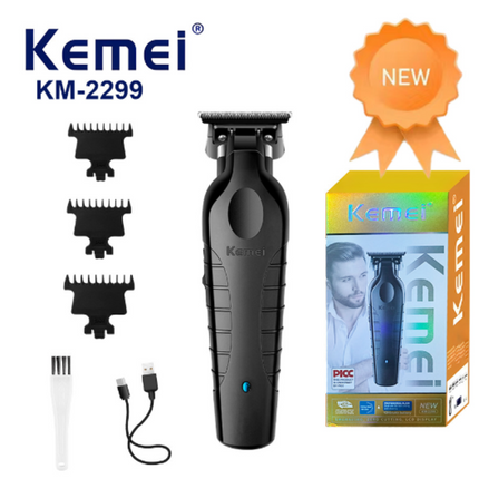 Kemei Cordless Hair Clipper Set – Adjustable Blade Grooming Trimmer