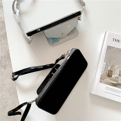 Diagonal Card Mobile Case - Durable, Full Protection