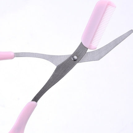 Precision Eyebrow Scissors with Comb for Perfect Shaping