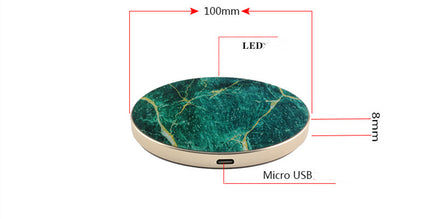 Luxuary Wireless Charger with Fast Charging & Anti-Slip