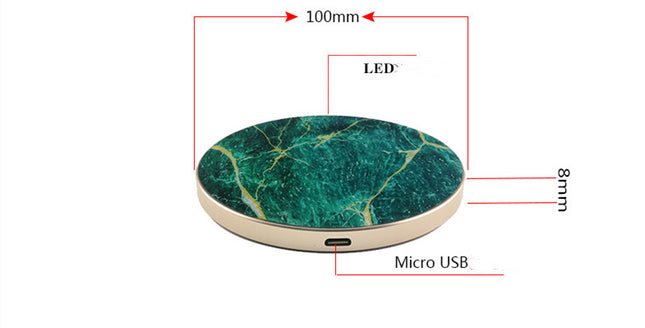 Luxuary Wireless Charger with Fast Charging & Anti-Slip