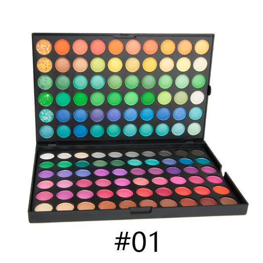 120 Color Eye Shadow Palette - Vibrant Shades & Long-Lasting