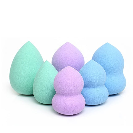 Wet and Dry Water Drop Sponge Puff - Soft, Versatile Make