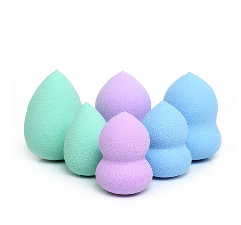 Wet and Dry Water Drop Sponge Puff - Soft, Versatile Make
