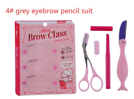 Eyebrow Shaping Pencil Set - Waterproof & Easy to Use