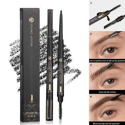Fog Sense 3-in-1 Eyebrow Pencil - Waterproof & Smudge-Proof