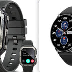 Bundle 1 (Steel Rugged Black + Smart Watch Black)