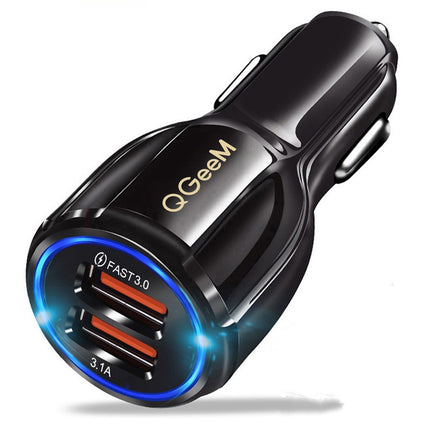 Smart Car Charger with Fast Charging & Dual USB Ports