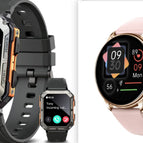 Bundle 3 (Steel Rugged Orange + Smart Watch Pink)