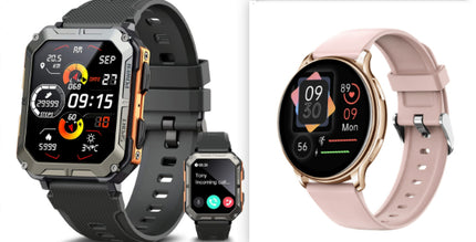 Steel Rugged Sport Smart Watch with Bluetooth Calling & GPS Navigation