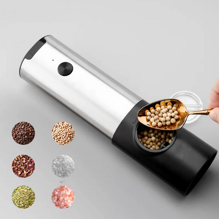 Smart Electric Pepper & Salt Grinder - Adjustable, Automa