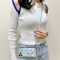 Diagonal Card Mobile Case - Durable, Full Protection