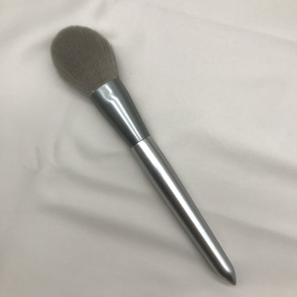 10-Piece Moonlight Silver Makeup Brush Set - Soft Bristle
