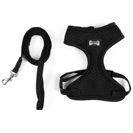 Anti-Skid Adjustable Cat Harness – Breathable Safety Vest for Cats