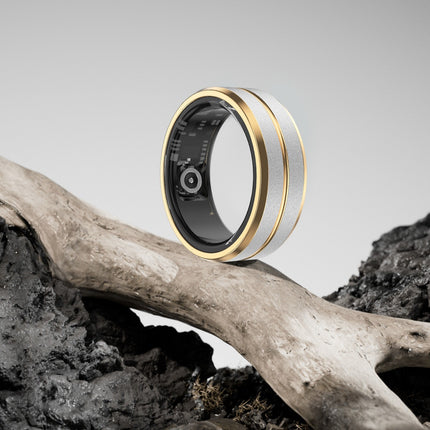 Smart Ring - Heart Rate & Blood Oxygen Monitor, IP68 Water Resistance