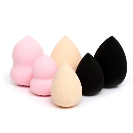 Wet and Dry Water Drop Sponge Puff - Soft, Versatile Make