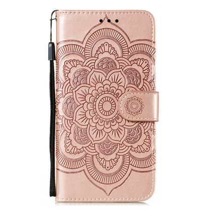 Mandala Leather Phone Case - Durable & Stylish Protection