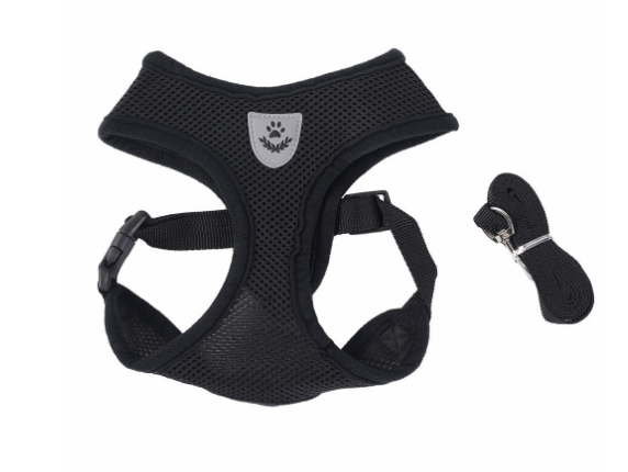 Anti-Skid Adjustable Cat Harness – Breathable Safety Vest for Cats