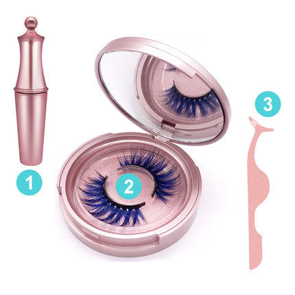 Premium Magnetic False Eyelashes Set - Reusable & Easy Application