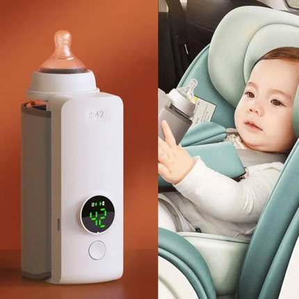 Portable Wireless Baby Bottle Warmer – Fast Heating Travel Milk Warmer