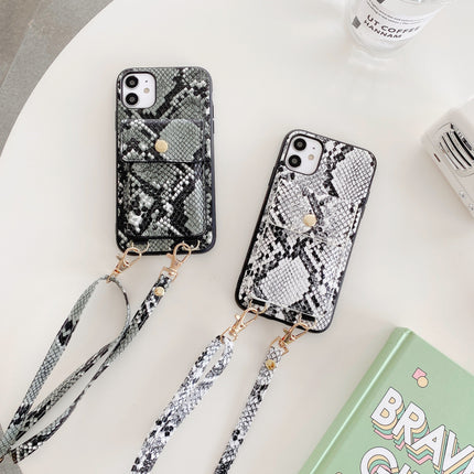 Diagonal Mobile Phone Leather Case with Card Slots & Durability